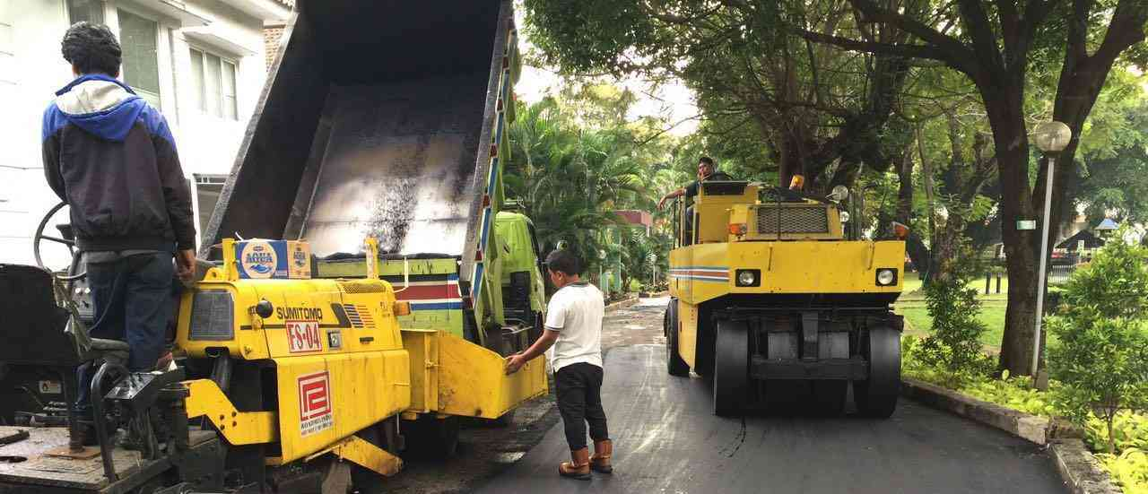 ASPHALTING PAVEMENT, SINTER PLANT