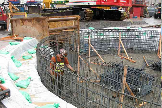 FOUNDATION CIVIL WORK at KNSS PROJECT