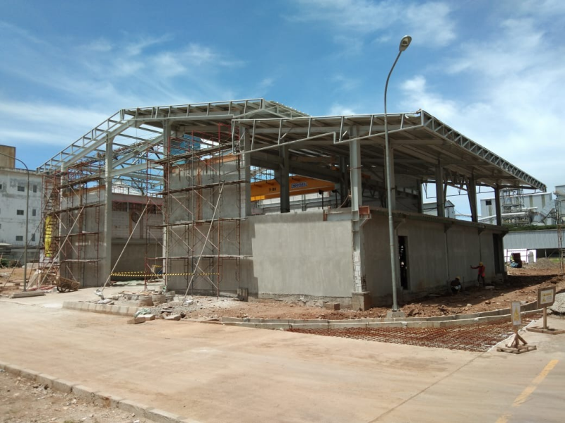 MODIFIKASI DAN PERLUASAN BRAN WAREHOUSE PT Bungasari Flour Mills Indonesia 